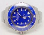 Rolex Deepsea 44mm Replica Watch Stainless Steel Blue Face